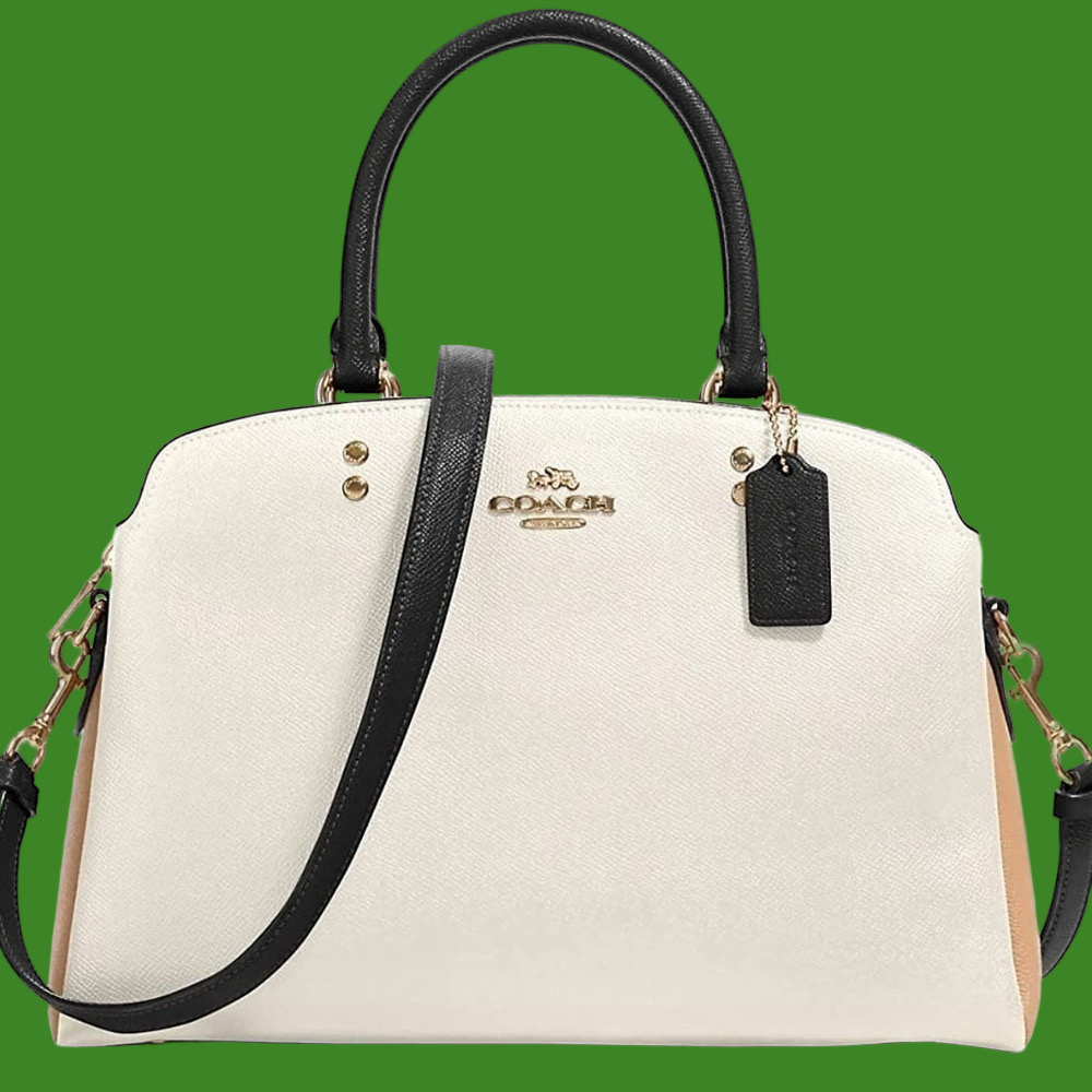 Coach Lillie Carryall in Color block NWT
